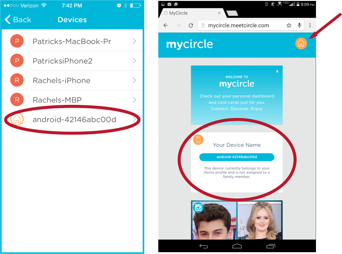 Mycircle discount tv app